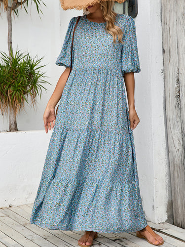 Dame Maxi Kjole i Boho Stil Stilla