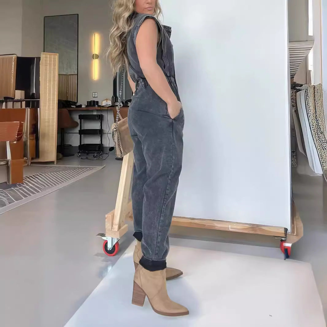 Dame overall i moderne utility-stil Stilla