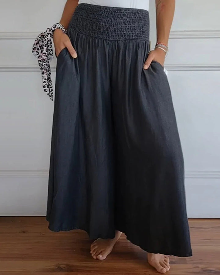 Dame Relaxed Fit Bred-Bukser Stilla