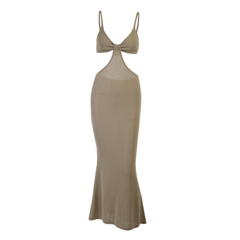 Dame Cut-Out Maxikjole Stilla 1751516020