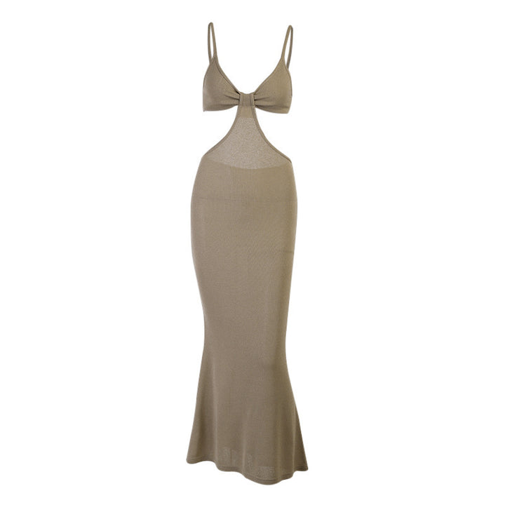 Dame Cut-Out Maxikjole Stilla 1751516020