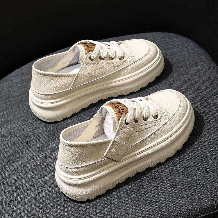 Dame Sneakers i moderne design med høj sål og åndbart overmateriale Stilla