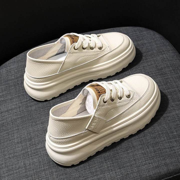 Dame Sneakers i moderne design med høj sål og åndbart overmateriale Stilla