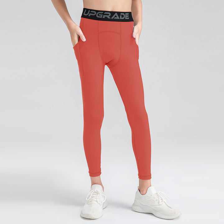 Herrer Sporty Kompressionsleggings med åndbare indlæg og innovativt talje design Stilla