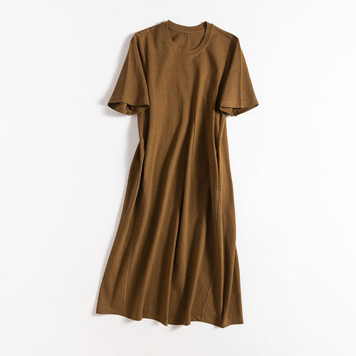 Frau Casual Maxi Kjole Stilla