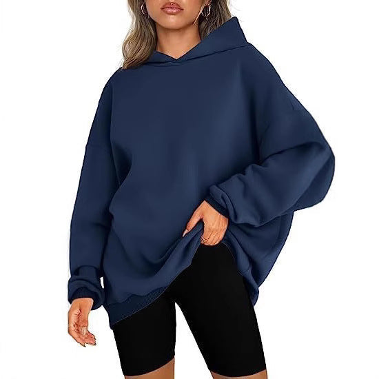 Women's hoodie sweatshirt with inspiring print and comfortable fit Skovae