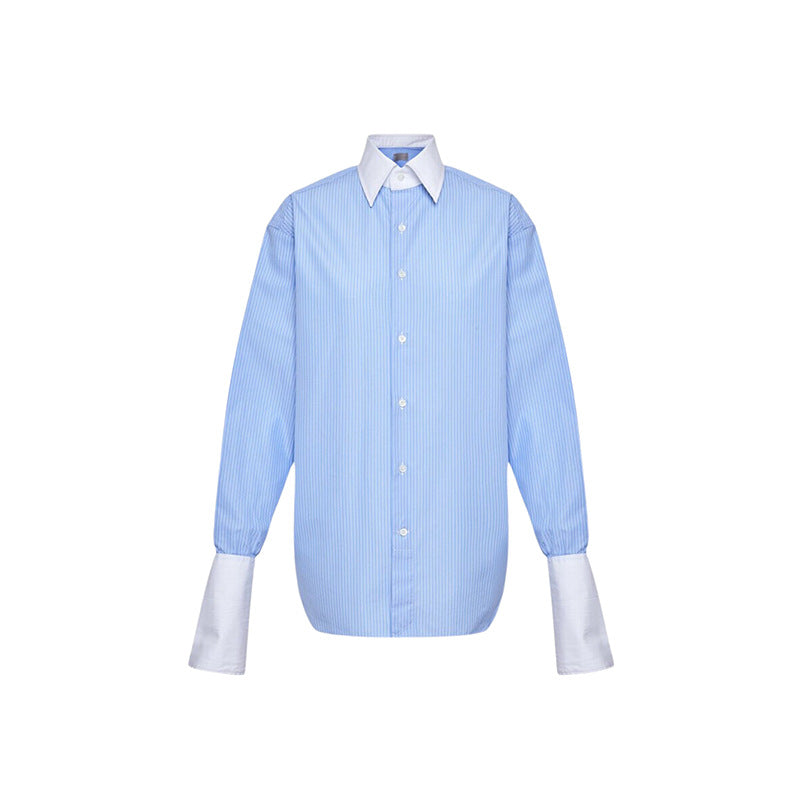 Damer Elegant og Tidløst Langærmet Bluse Stilla
