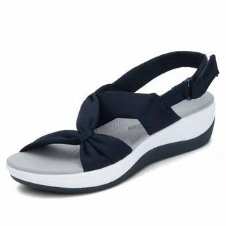 Dame Komfortable Sandaler med moderigtigt knude-design og ergonomisk fodseng Stilla