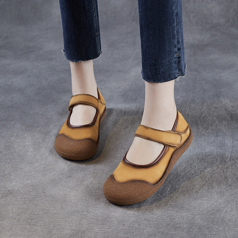 Dame Komfort Mary Jane Ballerinas med justerbar rem Stilla