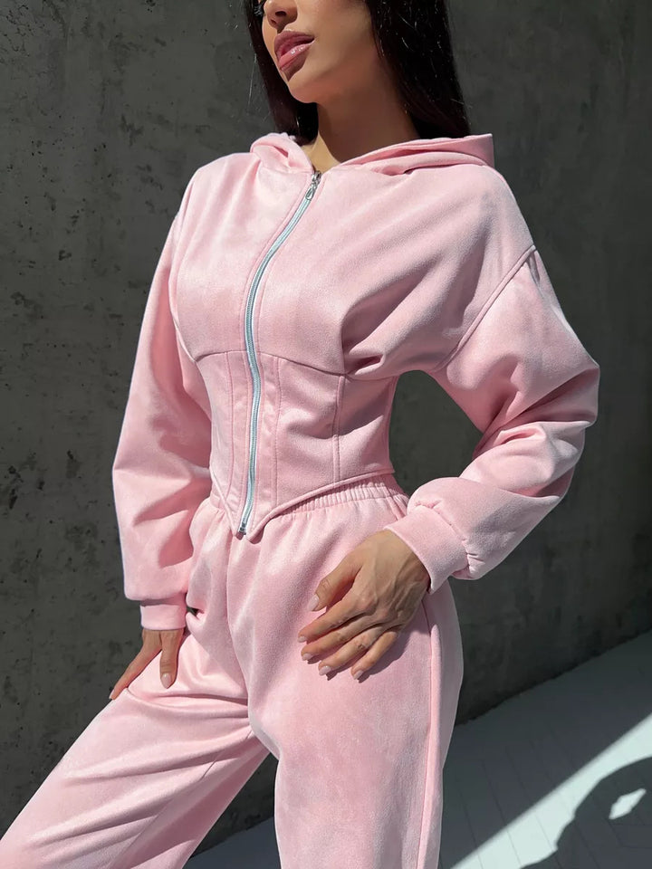 Kvinders sporty overall med modestræk Skovae