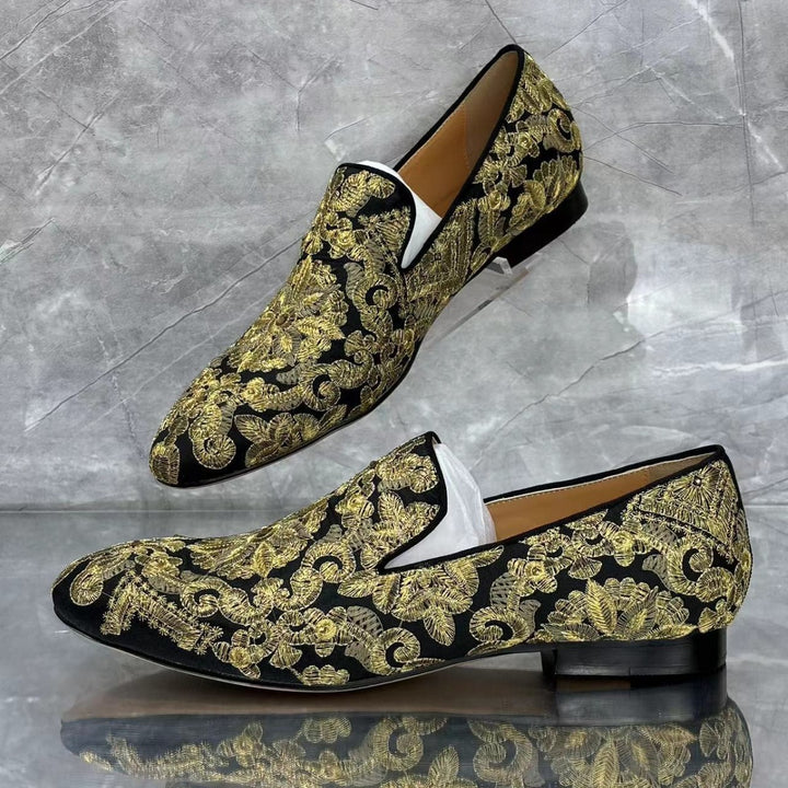 Femme Ornate Bestickte Slipper Stilla