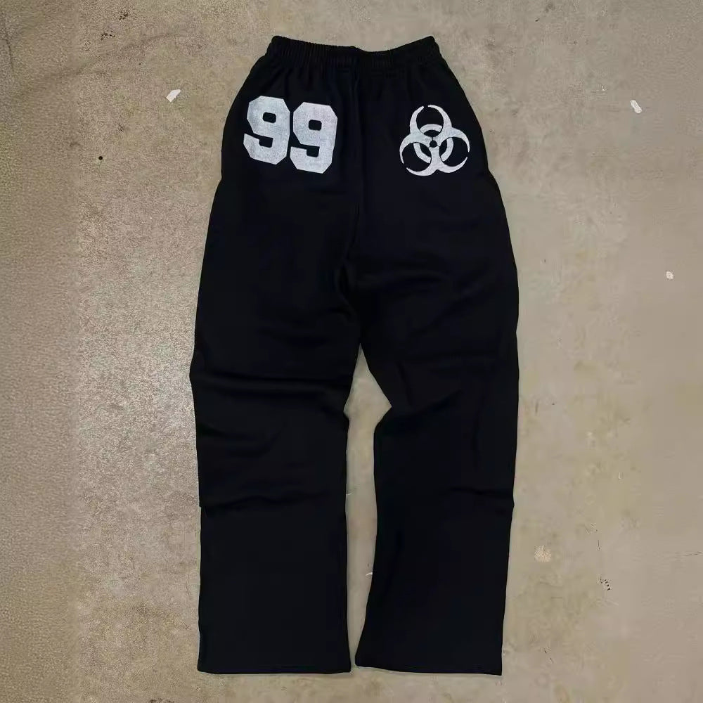 Kvinders sweatpants med urban biohazard design og komfortabel pasform Skovae