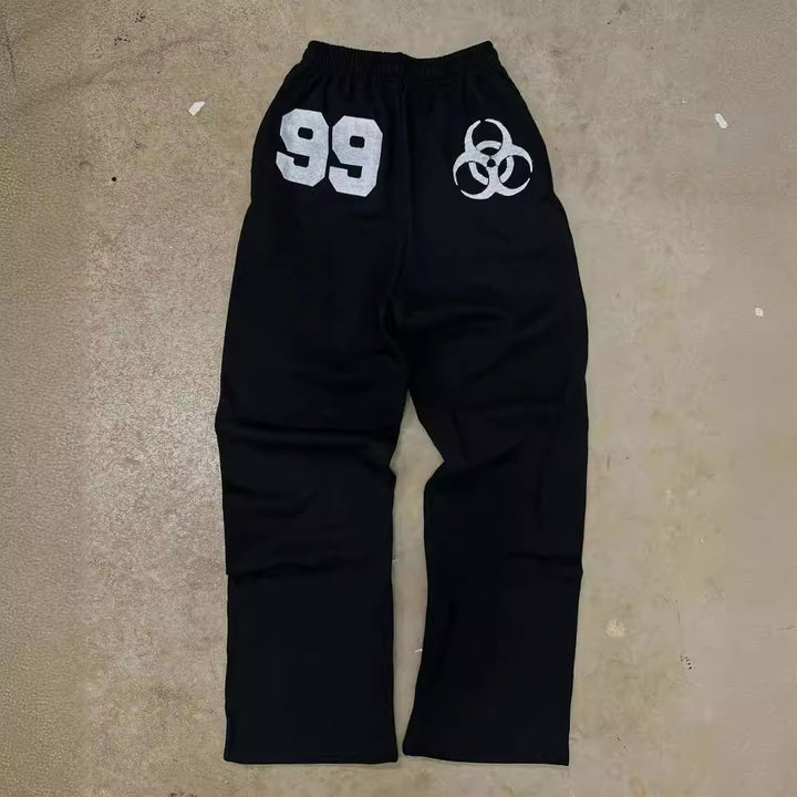 Kvinders sweatpants med urban biohazard design og komfortabel pasform Skovae