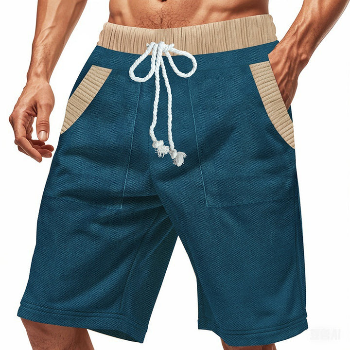 Herre casual shorts med moderne struktureret design og praktiske lommer Stilla