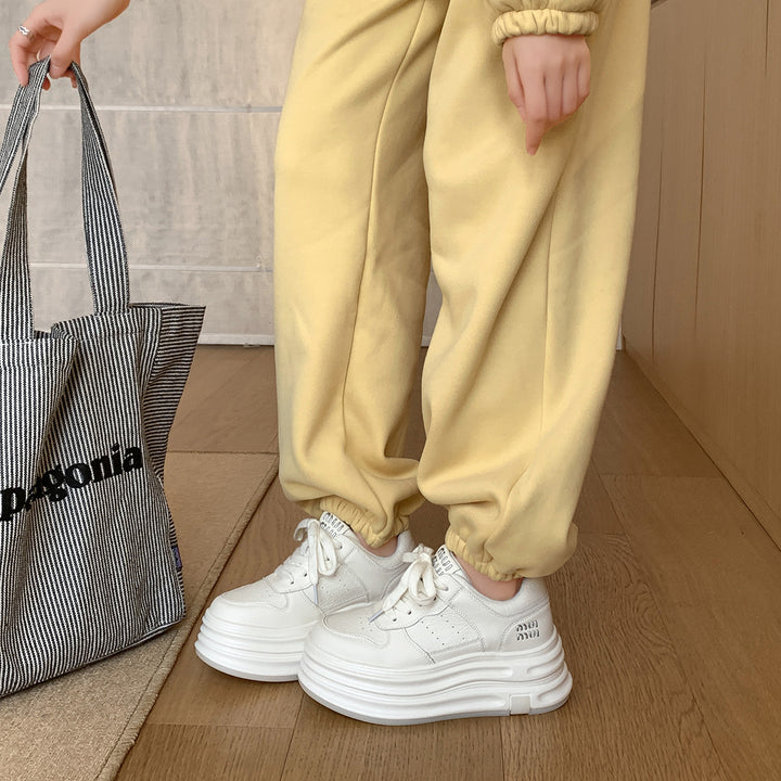 Dame Chunky-Sål Mode Sn converse med struktureret Overmateriale Stilla