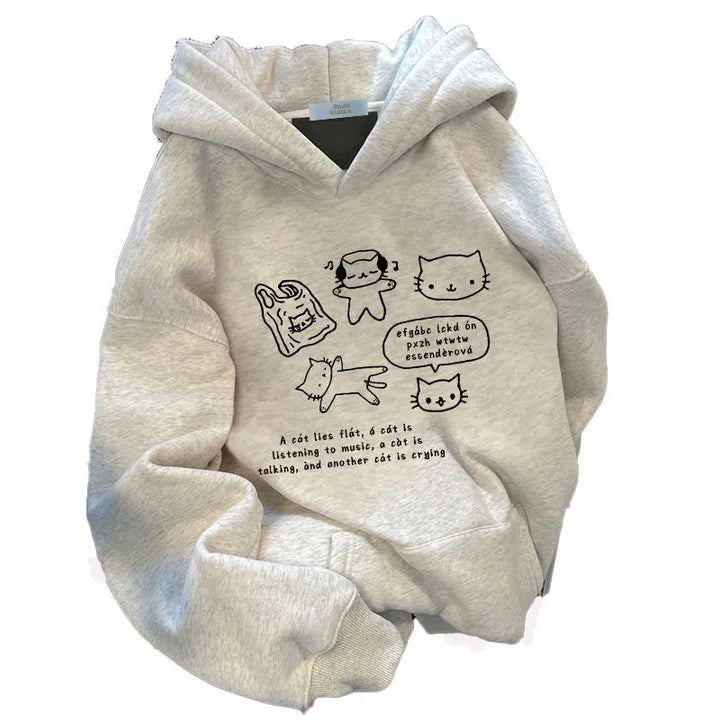 Kvinders Casual Hoodie Stilla