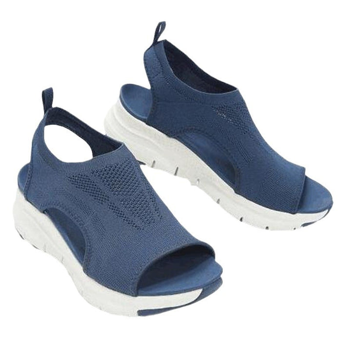 Dame Komfortable Mesh Sandaler med skridsikker sål og åndbart design Stilla