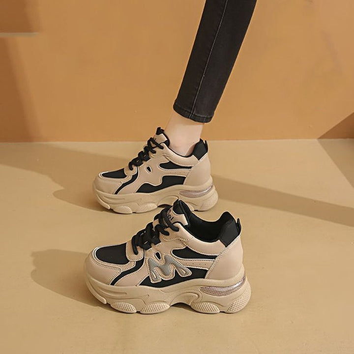 Dame Sporty Chunky Sneakers med åndbart overmateriale og dæmpende sål Stilla