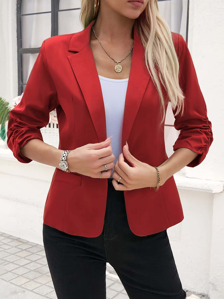 Damer klassisk blazer med afslappet snit og modige ærmer Stilla
