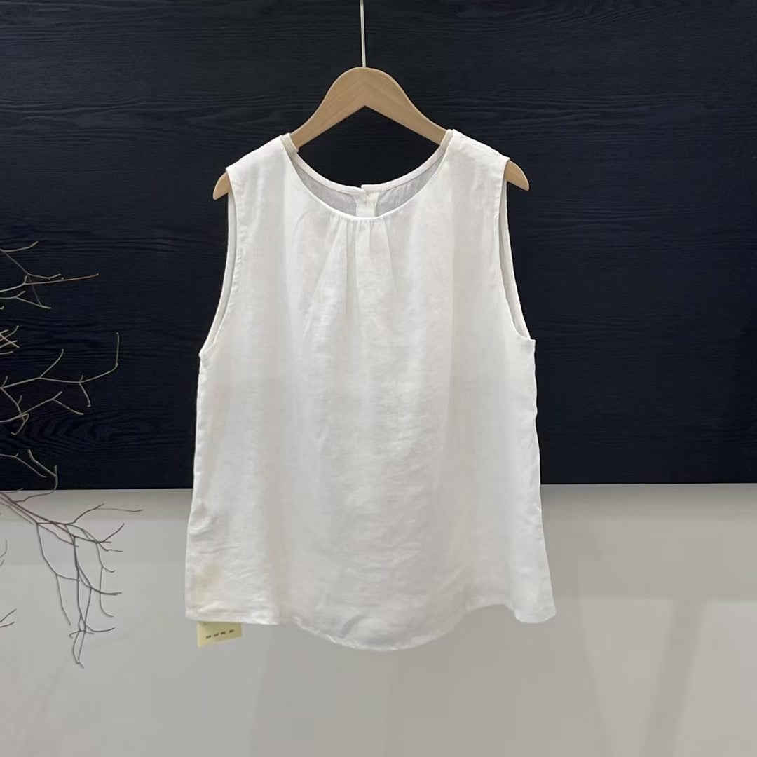 Femme Relaxed Fit Ærmeløs Bluse Stilla