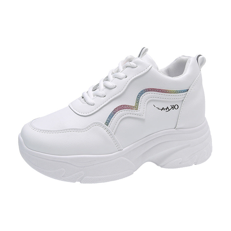 Dame High-Performance Sneakers med skridsikker sål og åndbar overmateriale kombination Stilla