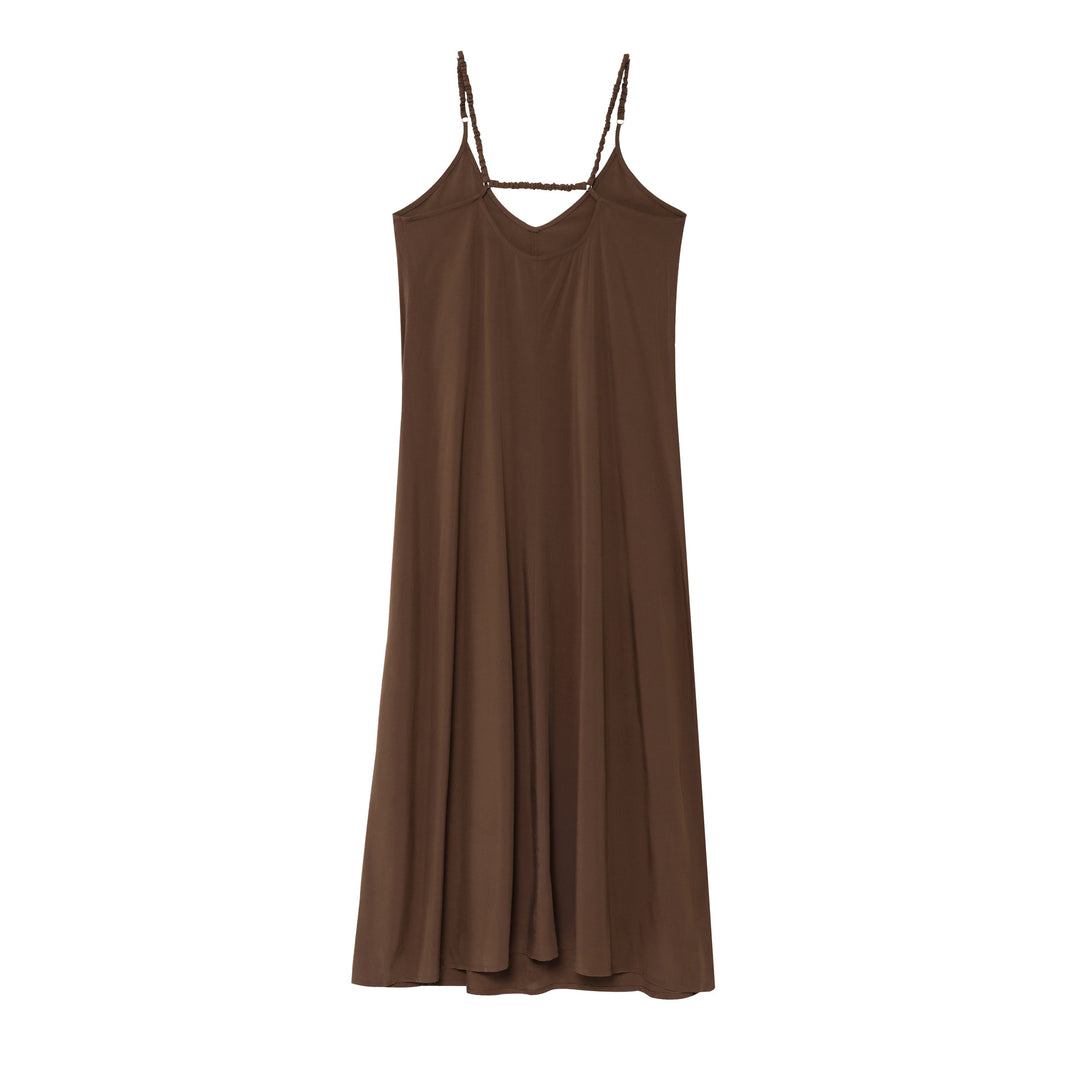 Femme Maxi Spaghetti bærestropkjole med justerbare stropper Stilla 1750153536