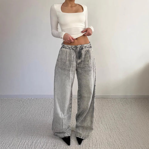 Kvinders casual jeans med løs pasform Stilla