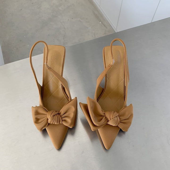 Dame Slingback-pumper med smart slipse-design og spidse tåparti Stilla