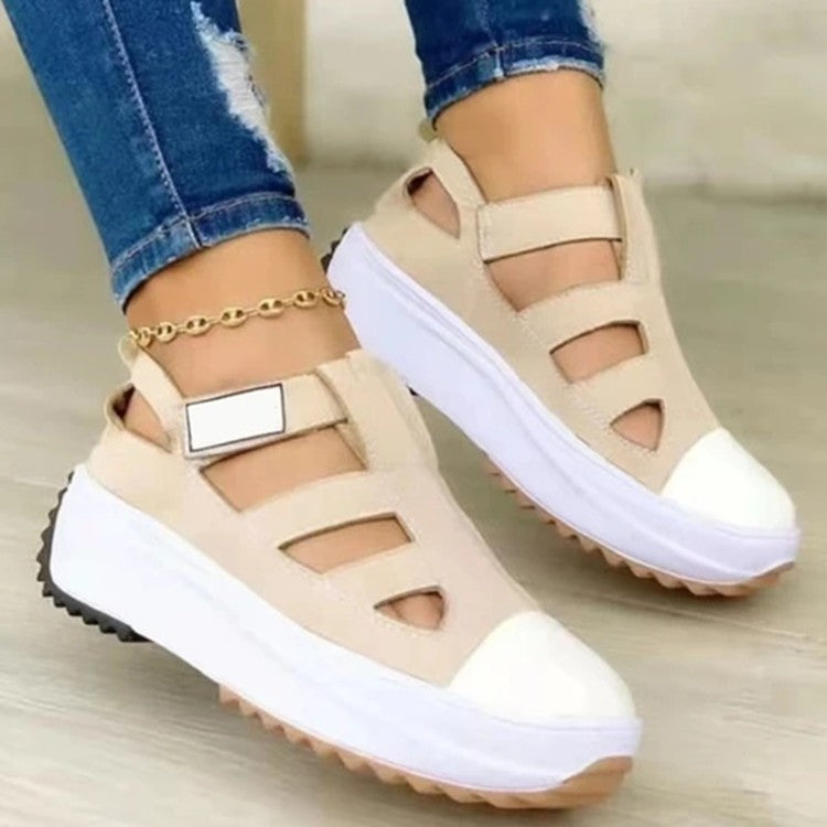 Damer Chunky Sneakers med åbent remdesign og forstærket hælområde Stilla