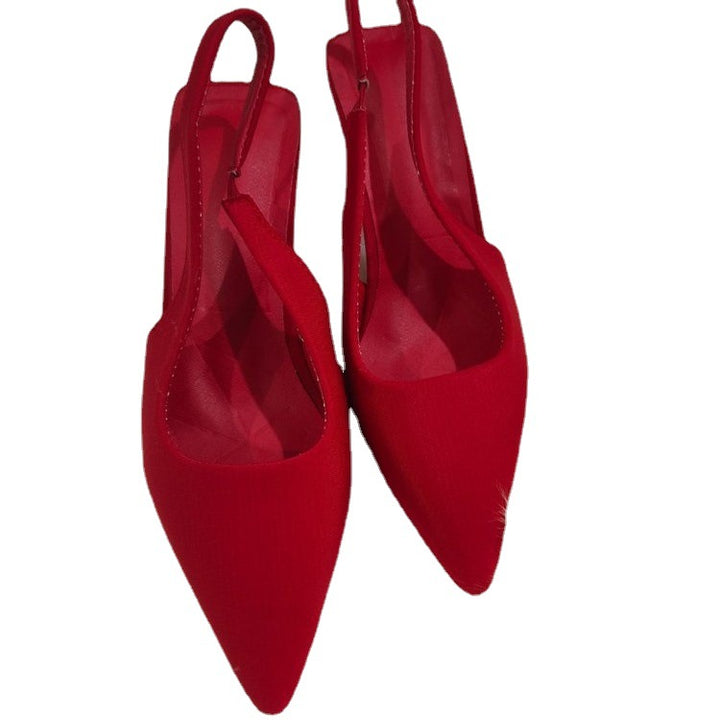 Dame Slingback Pumps med elegant spids design og komfortabel indersål Stilla