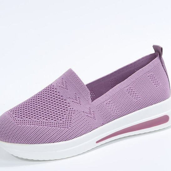 Dame Åndbare Slip-On Sneakers med støddæmpende sål Stilla