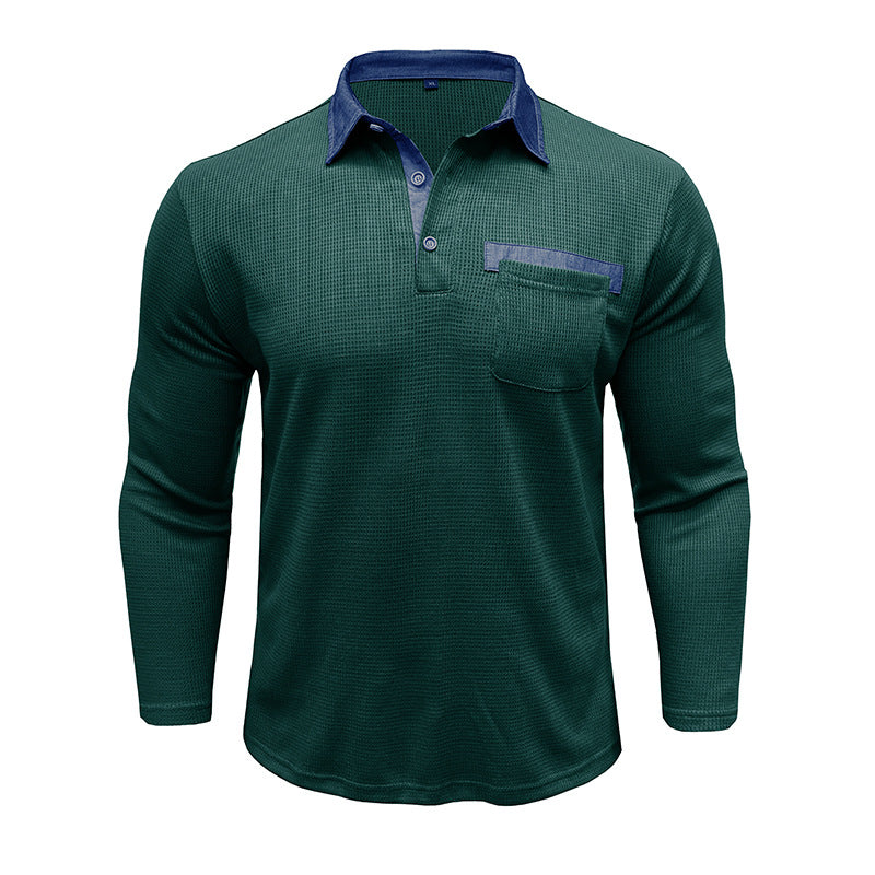 Herrer Langærmet Polo Shirt Stilla
