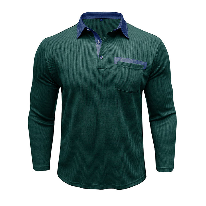 Herrer Langærmet Polo Shirt Stilla
