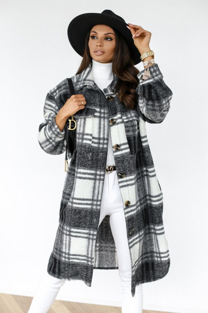 Kvinders plus size ternet jakke Stilla