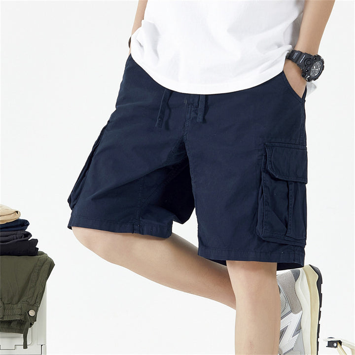 Herre let cargo-shorts med flere praktiske lommer Stilla