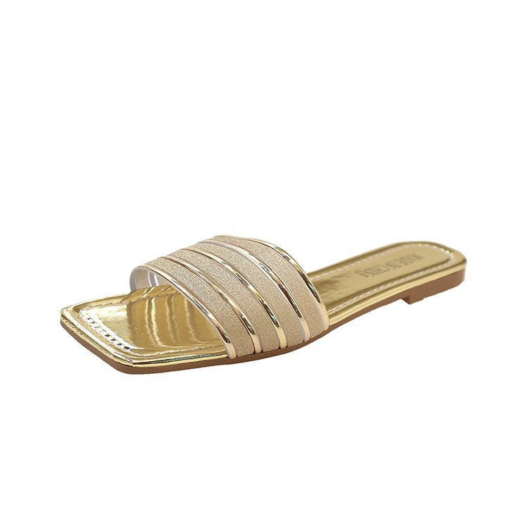 Dame Elegante Remsandaler med glitrende detaljer og komfortabel sål Stilla