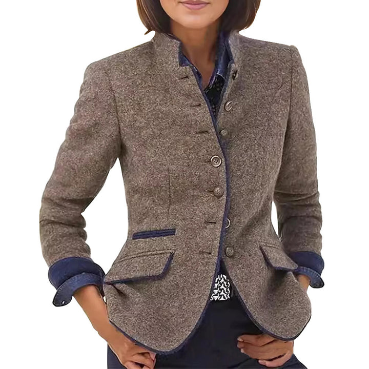 Dame Måltilpasset Textureret Blazer Stilla
