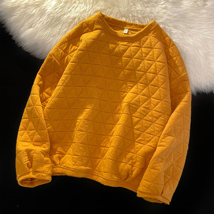 Femme quiltet komfort sweatshirt Stilla