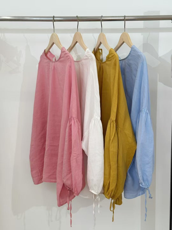 Femme Let Ballonærmer Bluse Stilla