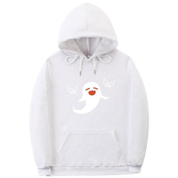 Dame Hoodie med Legende Spøgelse Design Skovae