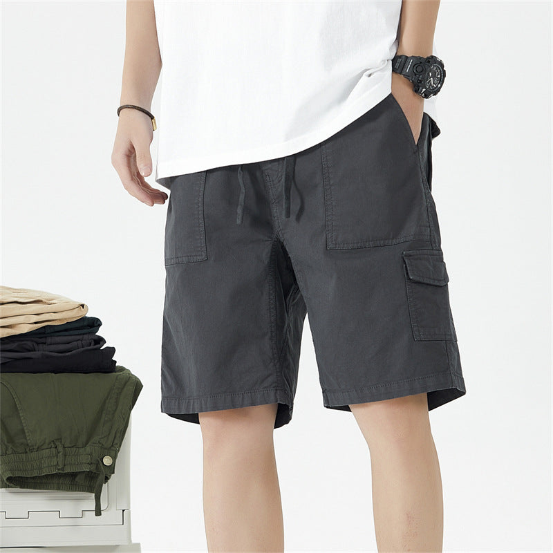 Herrer cargo shorts med alsidige lommer Stilla