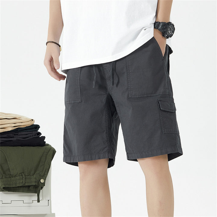 Herrer cargo shorts med alsidige lommer Stilla