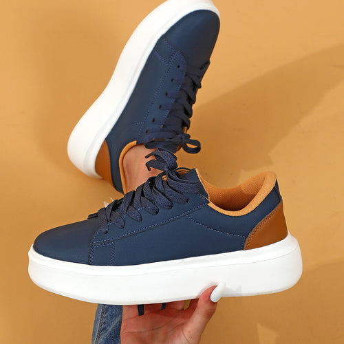 Dame Mode Sneakers med høj gummisål og innovativt design Stilla