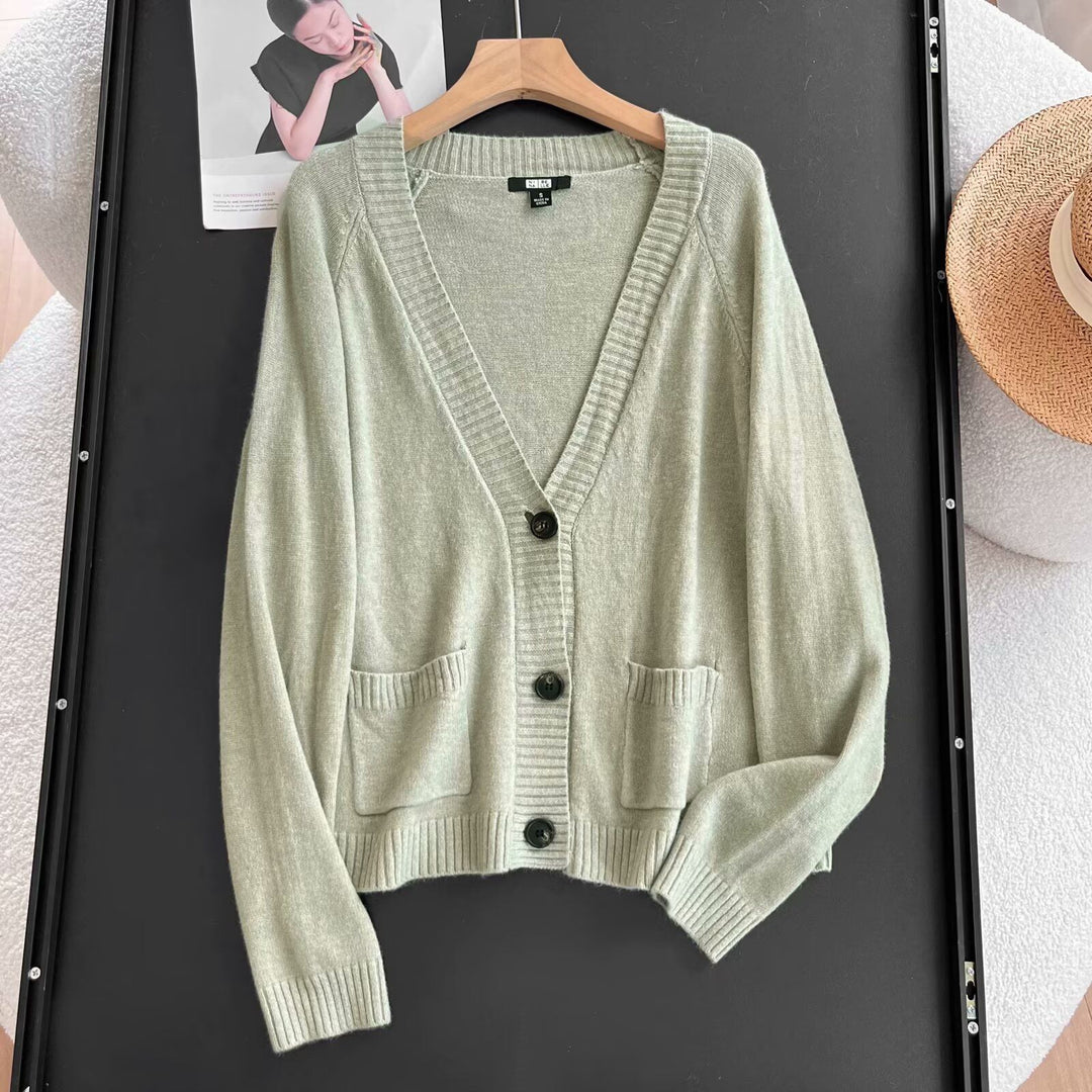 Kvinders elegante cardigan med praktiske lommer Stilla