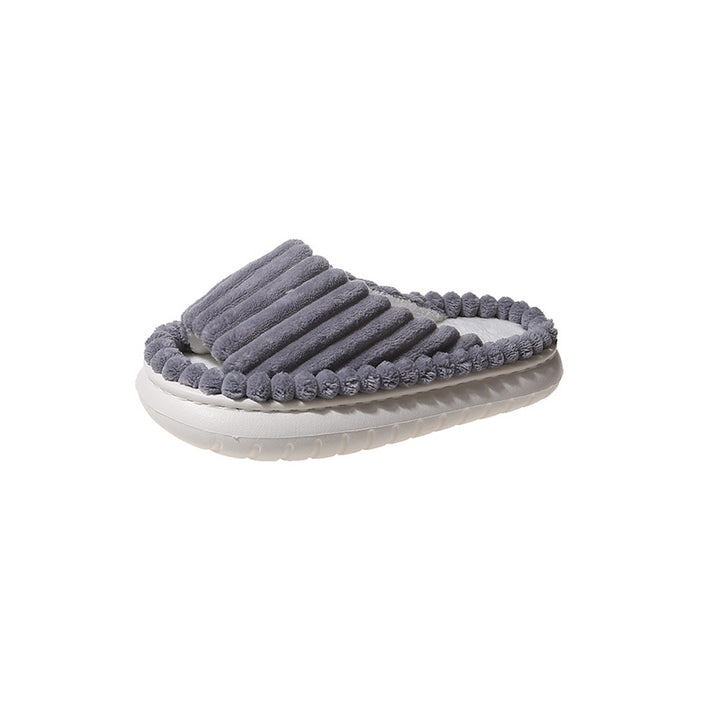Damehjemmesko med fyldig overmateriale og ergonomisk sål Stilla