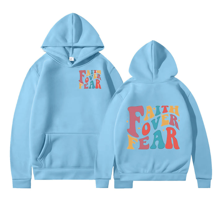 Dame hoodie med unikt grafisk display Skovae