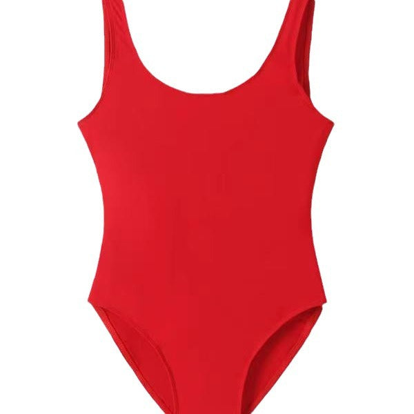 Dame elegant en-delt badedragt Stilla