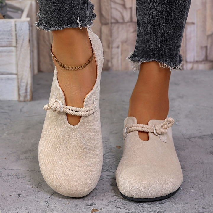 Dame Sædder-Detail Slippers Stilla