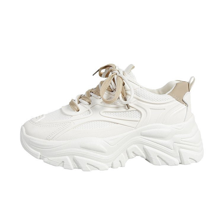 Damer platform-sneakers med åndbart mesh-overmateriale og skridsikker sål Stilla