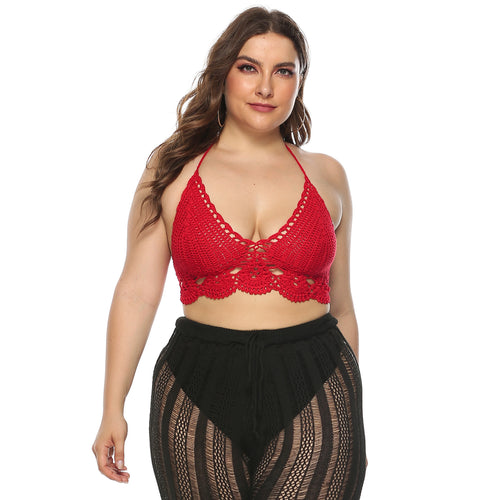 Damehækle-Bustier med spidsdetaljer Stilla